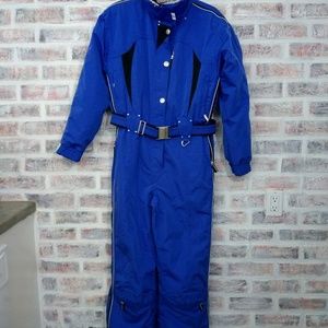 Marker Hooded Snowsuit Ski Suit Sz 12